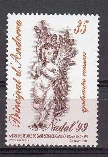 Andorra spanische Post  Nr 269 Postfrisch / **