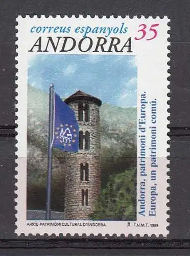 Andorra spanische Post  Nr 270 Postfrisch / **