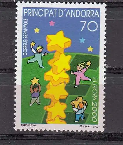 Andorra spanische Post  Nr 271 Postfrisch / **