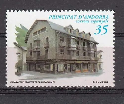 Andorra spanische Post  Nr 273 Postfrisch / **