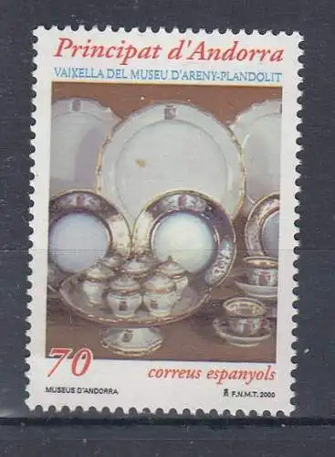Andorra spanische Post  Nr 274 Postfrisch / **