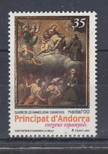 Andorra spanische Post  Nr 278 Postfrisch / **