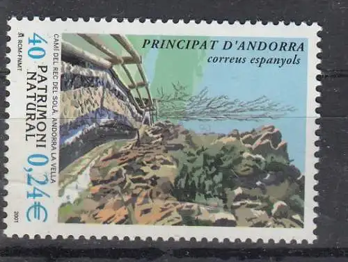 Andorra spanische Post  Nr 279 Postfrisch / **