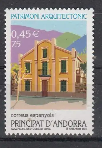 Andorra spanische Post  Nr 281 Postfrisch / **