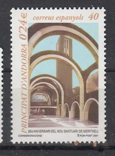 Andorra spanische Post  Nr 282 Postfrisch / **