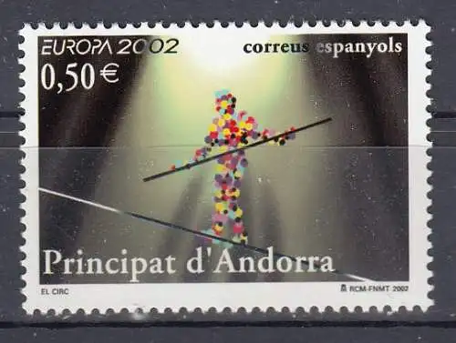 Andorra spanische Post  Nr 290 Postfrisch / **
