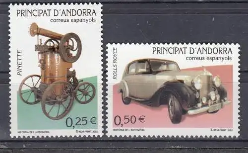 Andorra spanische Post  Nr 293/94 Postfrisch / **