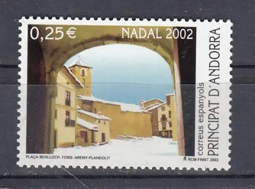Andorra spanische Post  Nr 295 Postfrisch / **