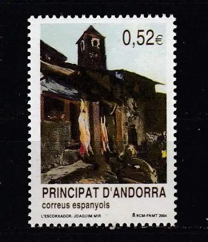 Andorra spanische Post  Nr 311 Postfrisch / **