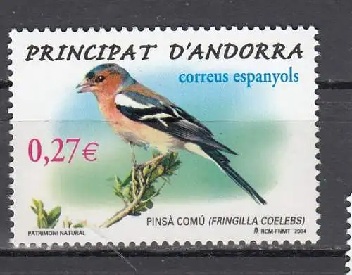 Andorra spanische Post  Nr 313 Postfrisch / **