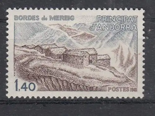 Andorra (franz.)  Nr 312 Postfrisch / **