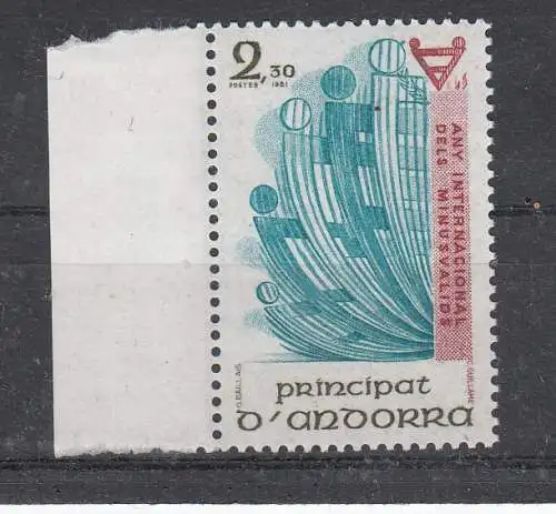 Andorra (franz.)  Nr 320 Postfrisch / **