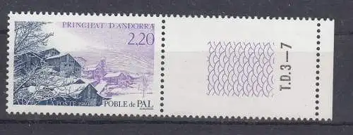 Andorra (franz.)  Nr 398 Postfrisch / **