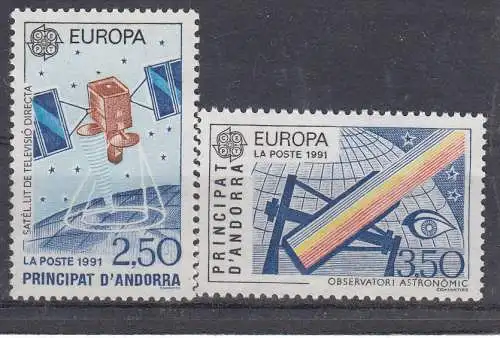 Andorra (franz.)  Nr 423/24 Postfrisch / **