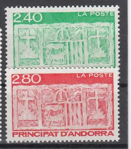 Andorra (franz.)  Nr 456/57 Postfrisch / **
