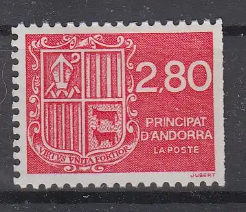 Andorra (franz.)  Nr 458 Postfrisch / **