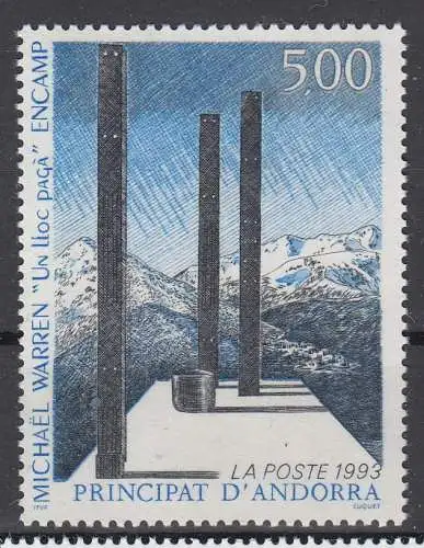 Andorra (franz.)  Nr 460 Postfrisch / **