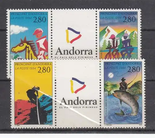 Andorra (franz.)  Nr 468/71 Postfrisch / **