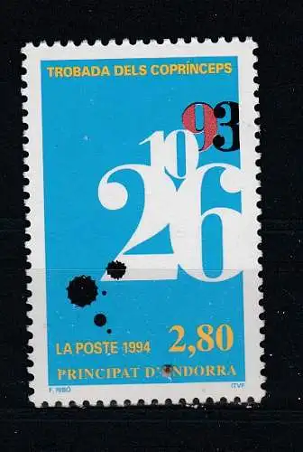 Andorra (franz.)  Nr 474 Postfrisch / **