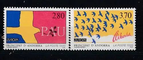 Andorra (franz.)  Nr 477/78 Postfrisch / **