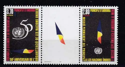 Andorra (franz.)  Nr 485/86 Postfrisch / **