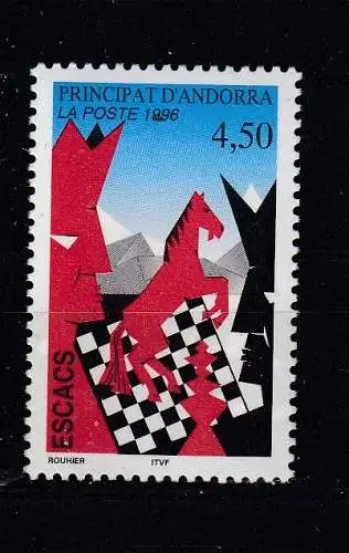 Andorra (franz.)  Nr 498 Postfrisch / **