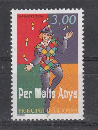 Andorra (franz.)  Nr 518 Postfrisch / **