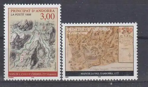 Andorra (franz.)  Nr 529/30 Postfrisch / **