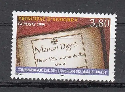 Andorra (franz.)  Nr 532 Postfrisch / **