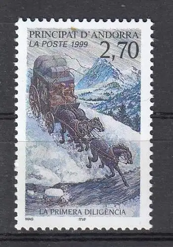 Andorra (franz.)  Nr 537 Postfrisch / **