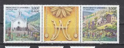 Andorra (franz.)  Nr 552/53 Postfrisch / **