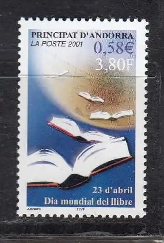 Andorra (franz.)  Nr 566 Postfrisch / **