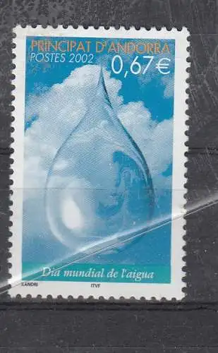 Andorra (franz.)  Nr 589 Postfrisch / **