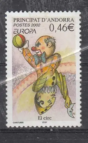 Andorra (franz.)  Nr 590 Postfrisch / **