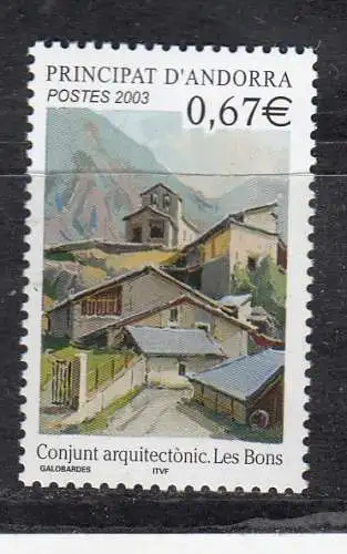 Andorra (franz.)  Nr 599 Postfrisch / **