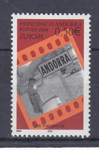 Andorra (franz.)  Nr 615 Postfrisch / **