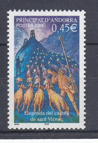Andorra (franz.)  Nr 616 Postfrisch / **