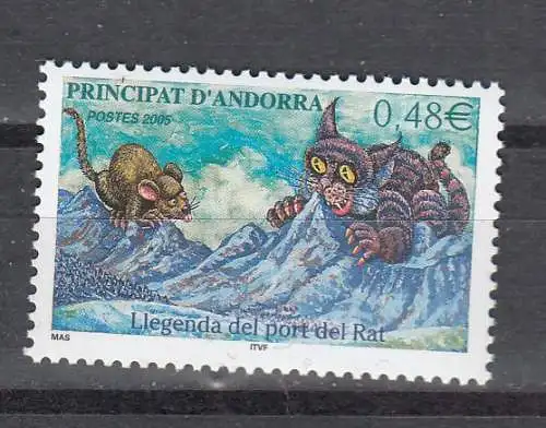 Andorra (franz.)  Nr 627 Postfrisch / **