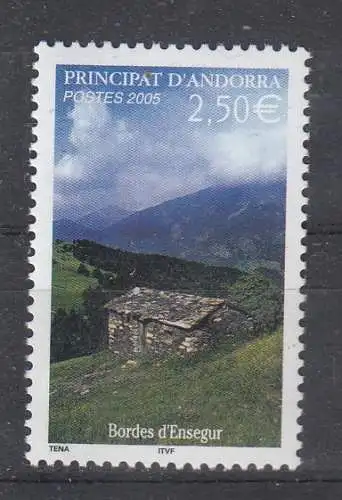 Andorra (franz.)  Nr 634 Postfrisch / **