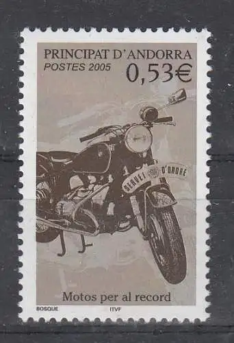 Andorra (franz.)  Nr 635 Postfrisch / **