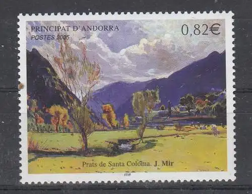 Andorra (franz.)  Nr 636 Postfrisch / **