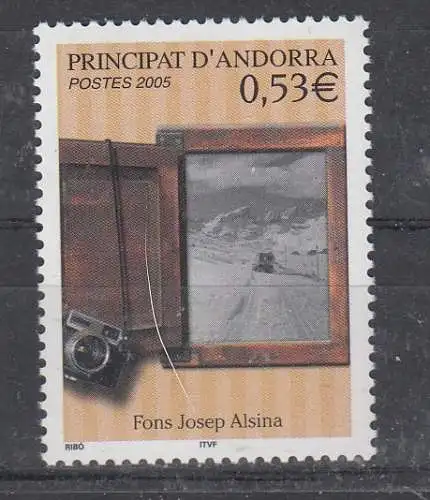 Andorra (franz.)  Nr 638 Postfrisch / **