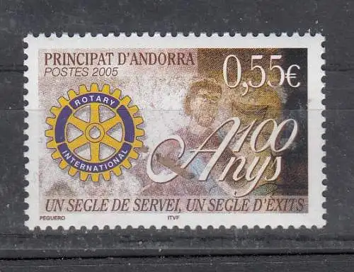 Andorra (franz.)  Nr 639 Postfrisch / **