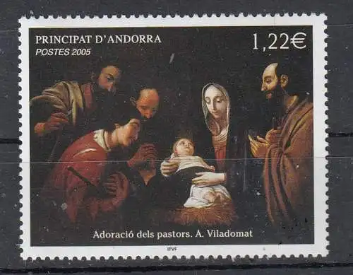 Andorra (franz.)  Nr 640 Postfrisch / **