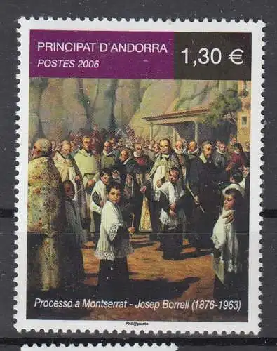 Andorra (franz.)  Nr 652 Postfrisch / **