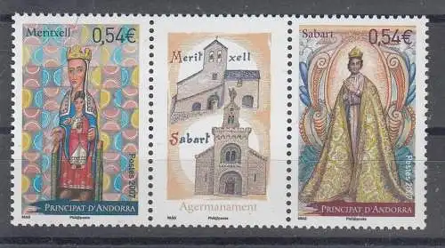 Andorra (franz.)  Nr 662/63 Postfrisch / **