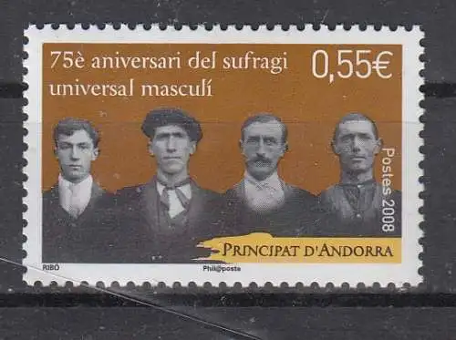 Andorra (franz.)  Nr 683 Postfrisch / **