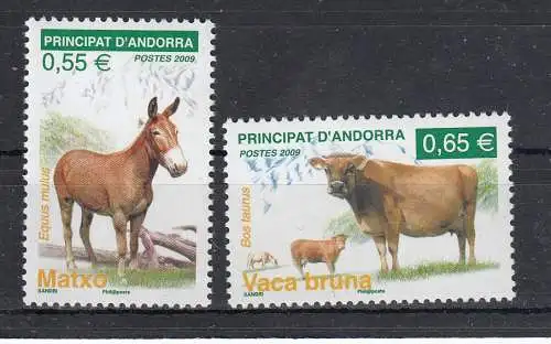 Andorra (franz.)  Nr 688/89 Postfrisch / **