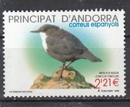 Andorra spanische Post  Nr 327 Postfrisch / **