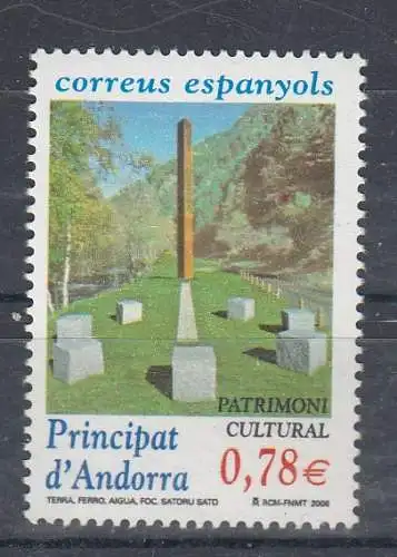 Andorra spanische Post  Nr 332 Postfrisch / **